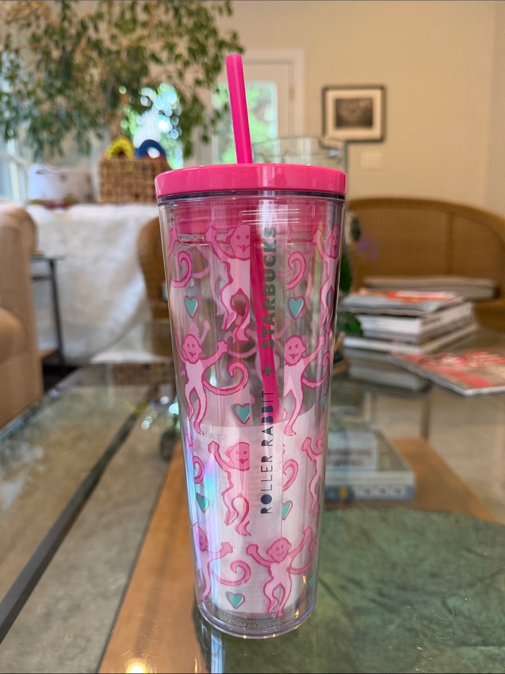 Roller Rabbit X Starbucks 24oz Tumbler